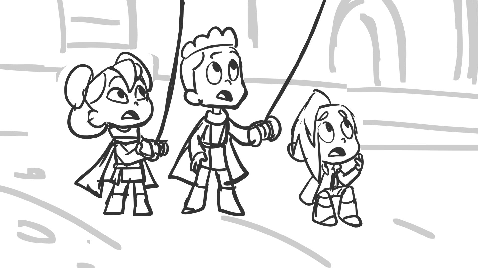 Fun with Nubs — Ep. 119, lámina 033, storyboard by Melissa Ballesteros